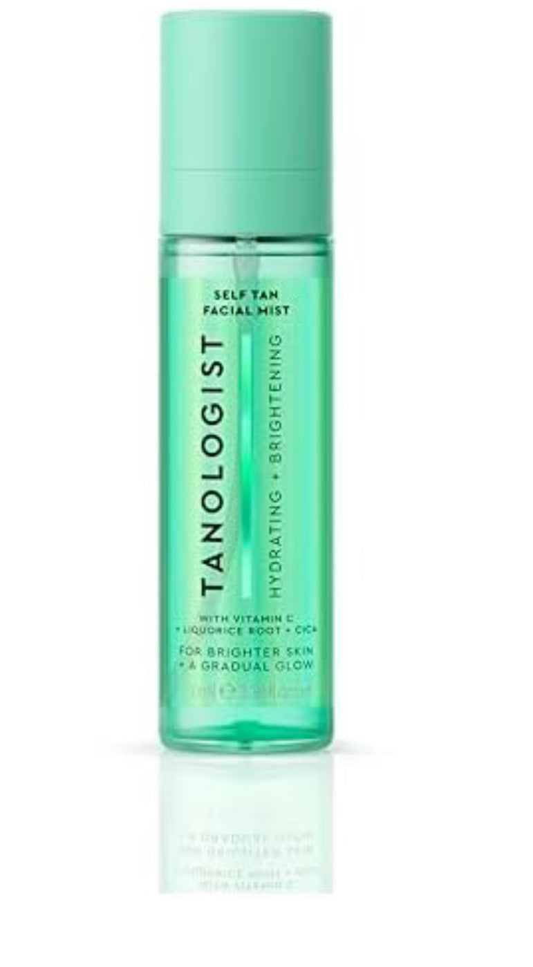 Tanologist Hidratante + Brillo Auto Bronceado Niebla Facial Brillo Gradual 100 ml - La Tiendita de la Jose